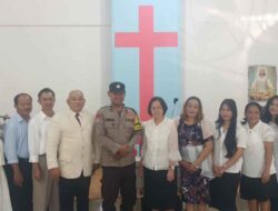 Wujud Toleransi, Polres Sidrap Pastikan Ibadah Paskah Berjalan Aman