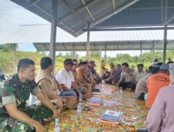 Babinsa Desa Lagading Hadiri Tudang Sipulung di Sanggar Tani