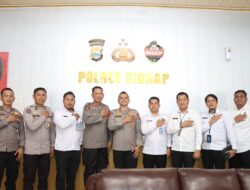 Kapolres Sidrap Sambut Hangat Kepala BNK, Komitmen Bersama Wujudkan Sidrap Bersih Narkoba