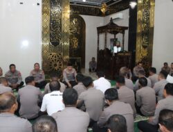 Polres Sidrap Gelar Pembinaan Rohani dan Mental, Kapolres: Iman adalah Bekal Utama