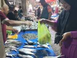 Babinsa Koramil 1420-03/Maritengngae Cek Harga Sembako di Pasar