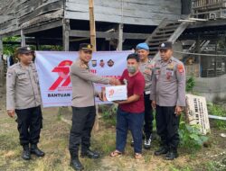 Rangkaian Hari Bhayangkara, Polsek Panca Rijang Hadirkan Senyum Lewat Bakti Sosial