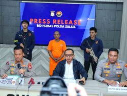 Polda Sulsel Gelar Press Release Kasus Penganiayaan Berat Di Kab. Gowa, Pelaku Gunakan Senapan Angin