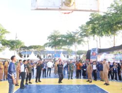 Bersama Forkopimda Bupati Sidrap Buka Bupati Cup I: Siapkan Sidrap Jadi Lumbung Atlet Basket