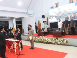 Kapolres Sidrap Hadiri Pelantikan Direksi PDAM Kabupaten Sidrap