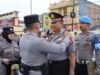 Kapolres Sidrap Pimpin Upacara Kenaikan Pangkat Pengabdian Personil