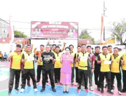 Polres Sidrap Peringati HUT RI 80 Dengan Lomba Menarik