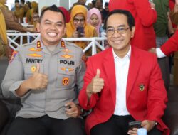 Dukung Kemajuan Pendidikan, Kapolres Sidrap Hadiri Pameran Expo di Kantor Bupati Sidrap