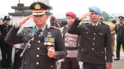 Kenang Jasa Pahlawan, Kapolres Sidrap Pimpin Upacara Tabur Bunga di TMP Mario