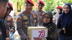 HUT Reserse 78, Polres Sidrap Tebar Kepedulian Lewat Bakti Sosial di Wala