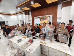 Gerak Cepat Polres Sidrap: Kurang dari Sebulan, Komplotan Pencuri Kabel Listrik Dibongkar”