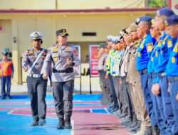 Pimpin Gelar Pasukan Operasi Ketupat 2026, Kapolres Sidrap Pastikan Pengamanan Idul Fitri Aman