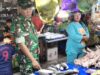 Pastikan Stok Aman, Babinsa Koramil 1420-03 Pantau Harga Sembako di Pasar Sentral Pangkajene