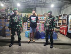 TNI Manunggal dengan Rakyat, Babinsa Koramil 04 Watang Pulu Intensifkan Patroli Siskamling