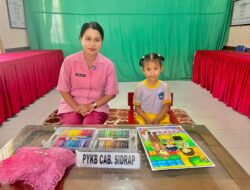 Membanggakan, TK Bhayangkari 21 Cabang Sidrap Raih Juara 3 Ajang Lomba Mewarnai HUT YKB-46