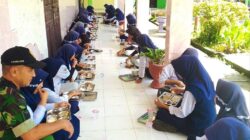 Babinsa Kodim 1420/Sidrap Dampingi Penyaluran Makan Bergizi Gratis, Wujud Dukungan Cegah Stunting